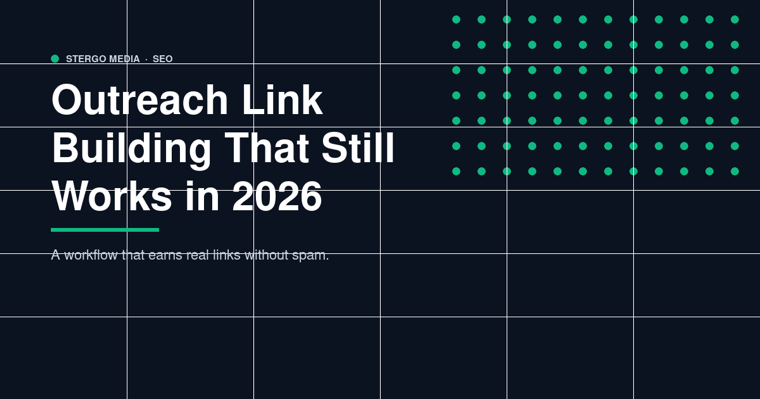 Outreach Link Building That Still Works in 2026